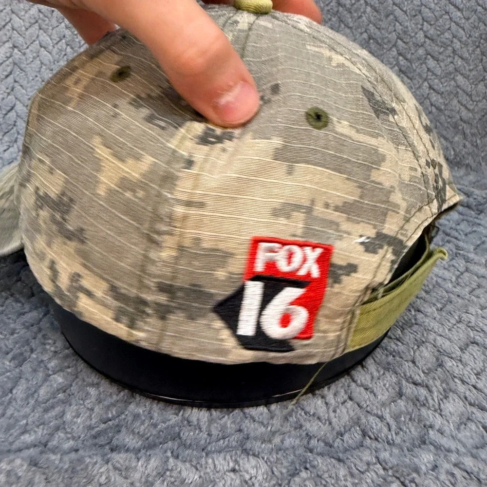 Arkansas National Guard Fox 16 Digital Camo Hat Adjustable Cotton Baseball Cap